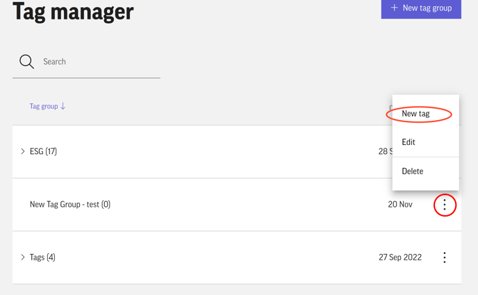 Tag manager 4